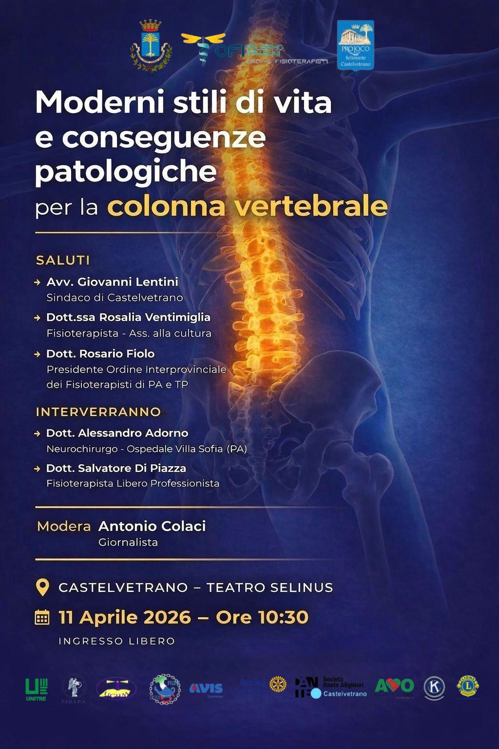 Clicca per accedere all'articolo MODERNI STILI DI VITA E CONSEGUENZE PATOLOGICHE PER LA COLONNA VERTEBRALE